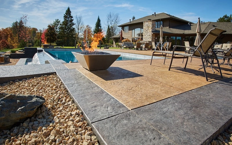 Home Decorative Concrete Patio